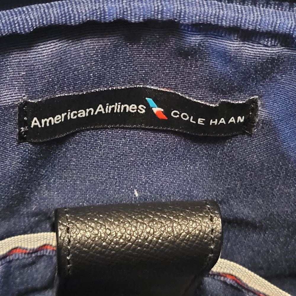 Cole Haan American Airlines Black Laptop Travel Bag LIKE NEW - Picture 9 of 11